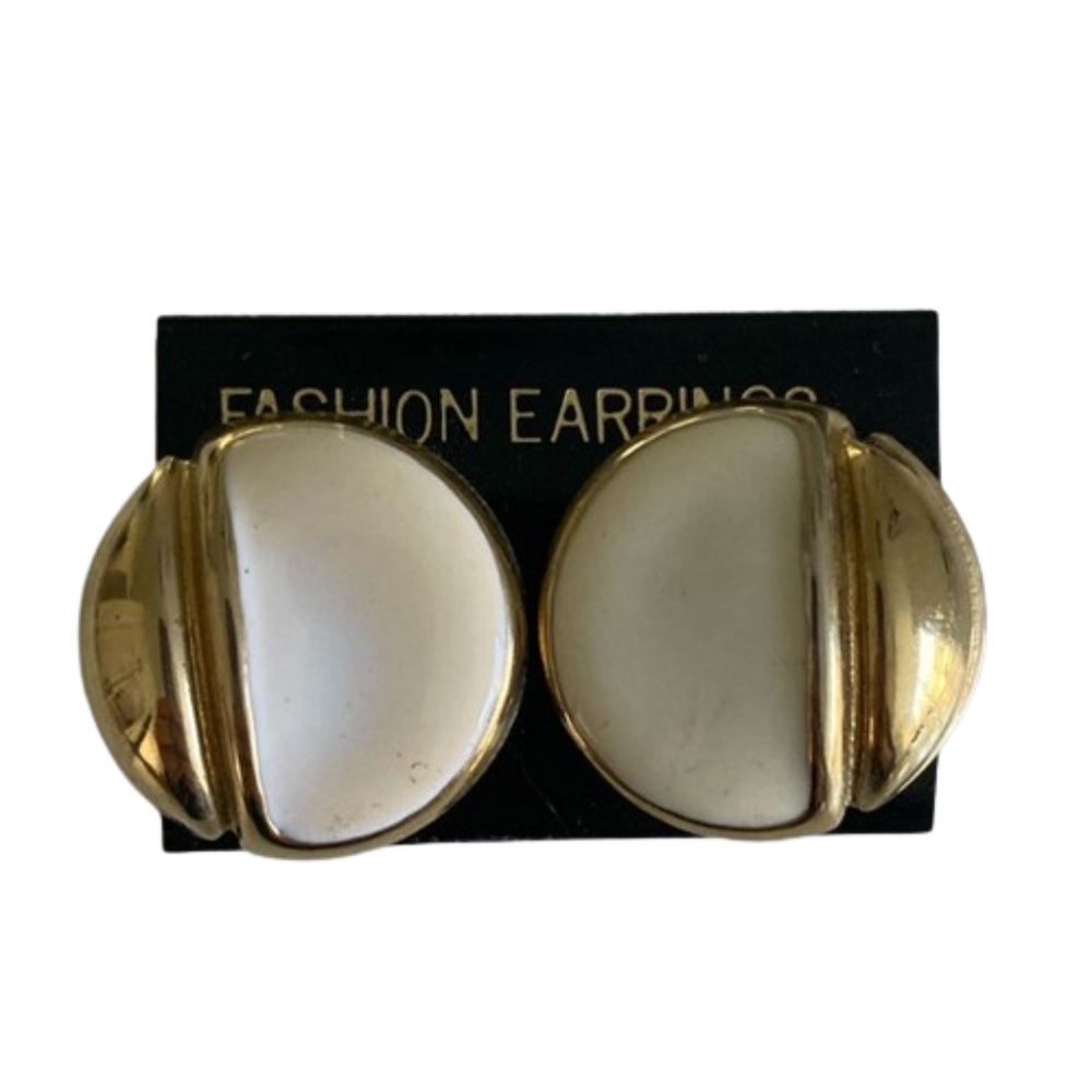 Fashion earrings from Korea 1980s 80s